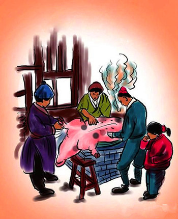 【柳岸】杀猪过大年（散文）