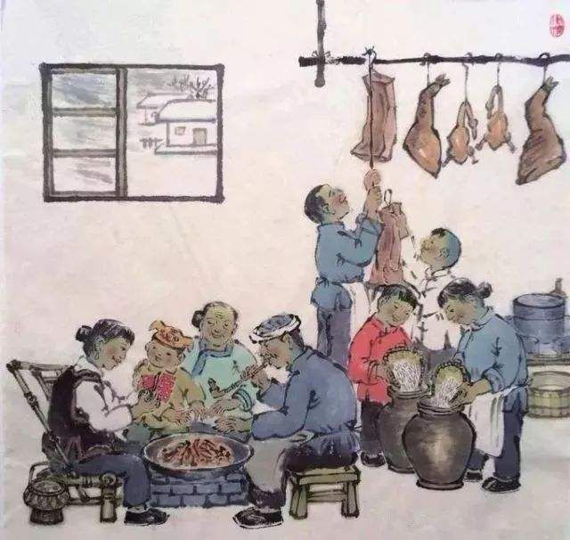 【浪花】春节习俗：熏腊肉，灌香肠（散文）