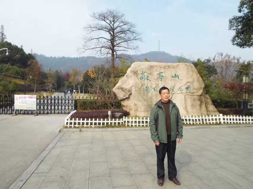 相看两不厌，只有敬亭山。